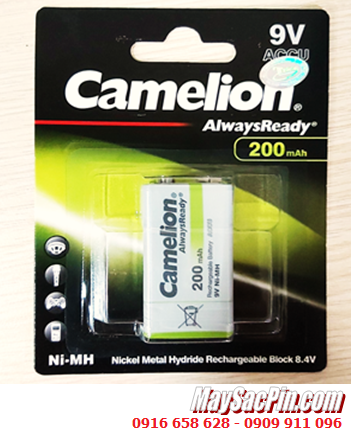 Camelion NH-9V200ARBP1, Pin sạc 9v Camelion NH-9V200ARBP1 AlwaysReady chính hãng /Loại Vỉ 1viên